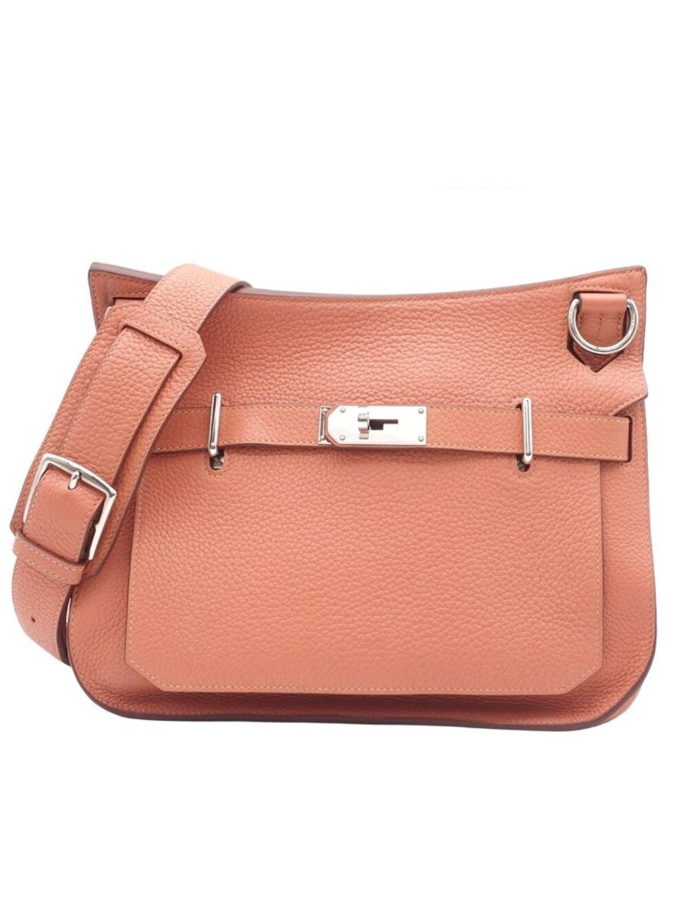 Hermes Jypsiere 31 Rosie Silver Taurillon Clemence